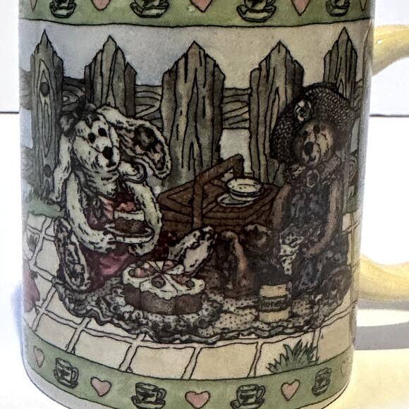 Boyds Bears Mug Bailey & Emily Forever Friend Bearware Pottery Coffee Mug - Picture 2 of 8